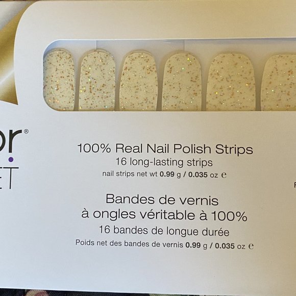 Color Street Nail Strips ~ Champagne Sugar - Picture 1 of 6